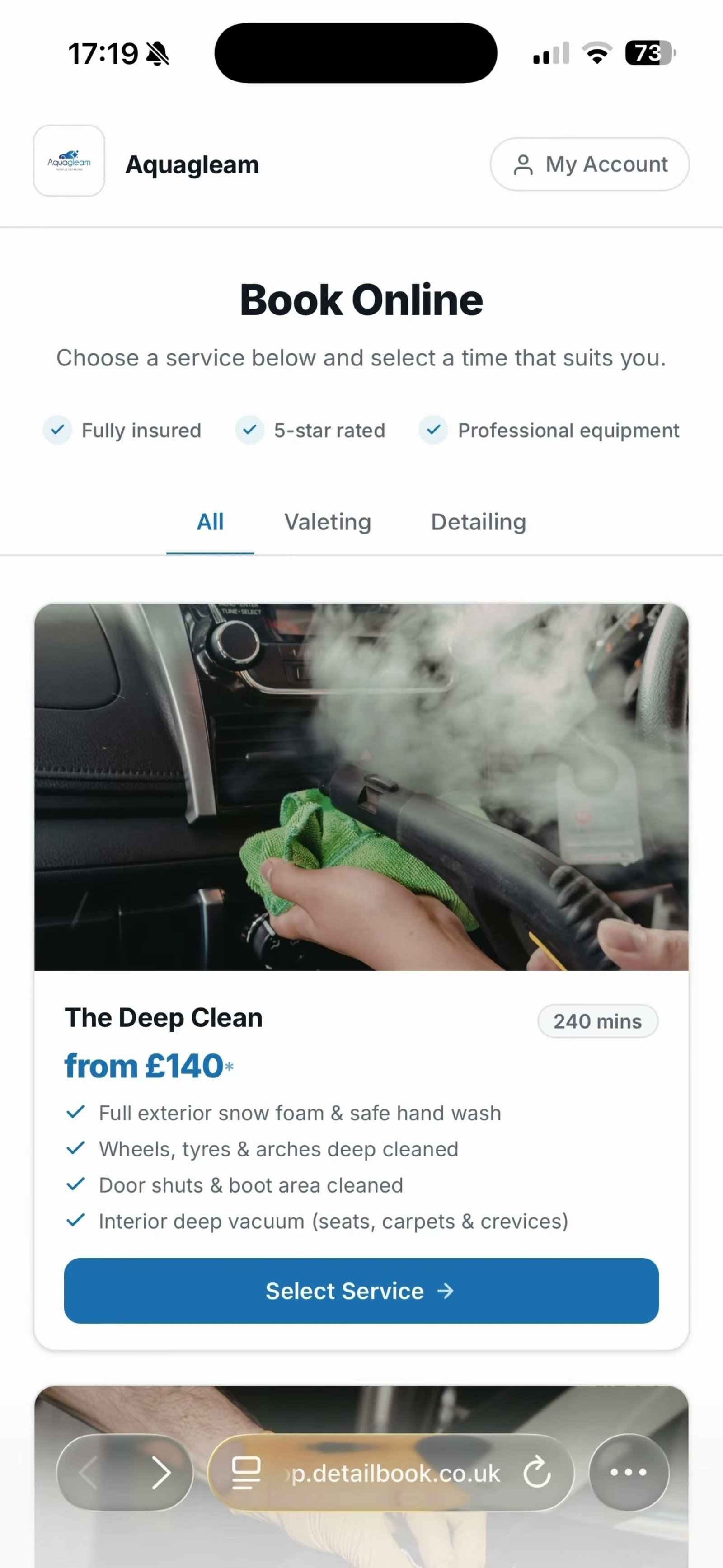 Spring Detailing Booking DetailBook โ Booking Software for UK Car Detailing Businesses
